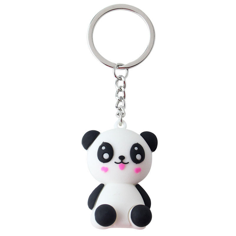 Panda baby keychain