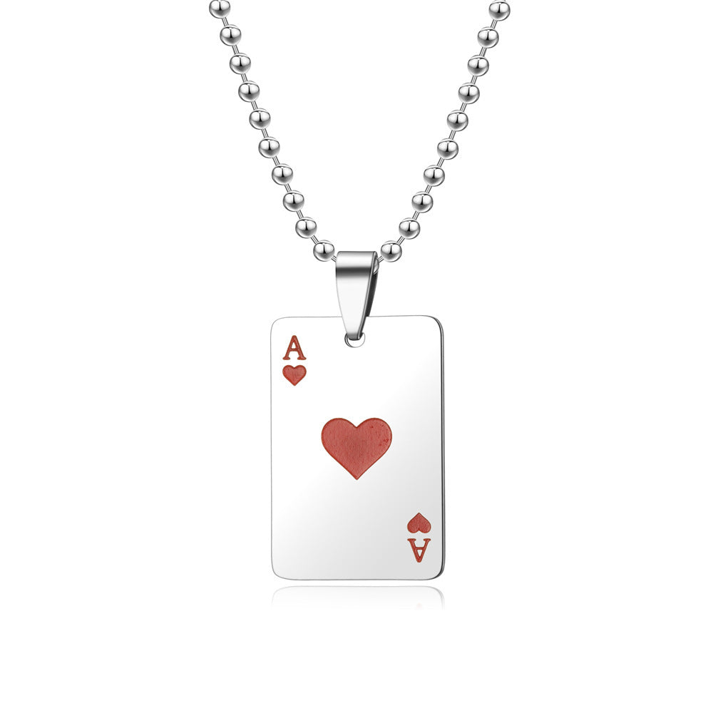 Poker Necklace & Keychain