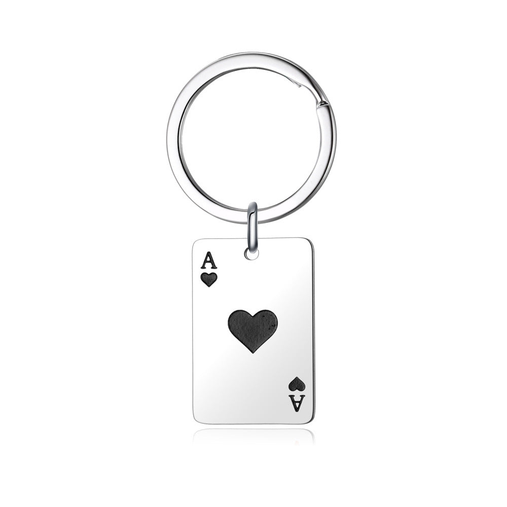 Poker Necklace & Keychain