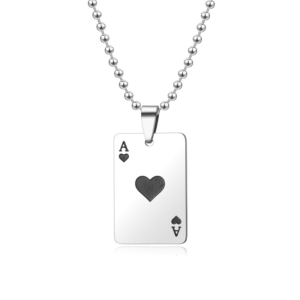 Poker Necklace & Keychain