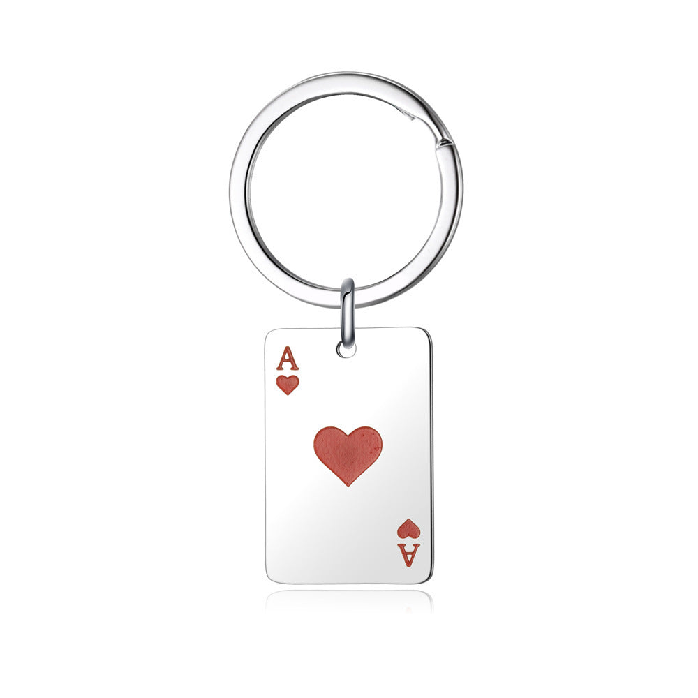 Poker Necklace & Keychain