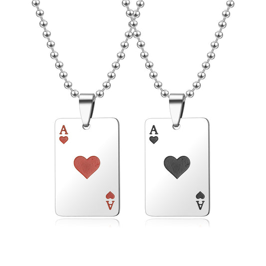 Poker Necklace & Keychain