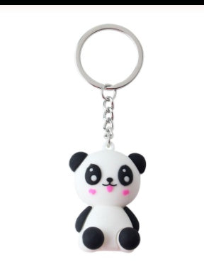 Panda baby keychain