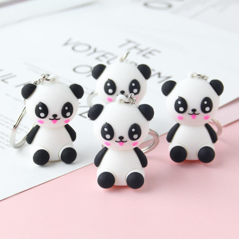 Panda baby keychain