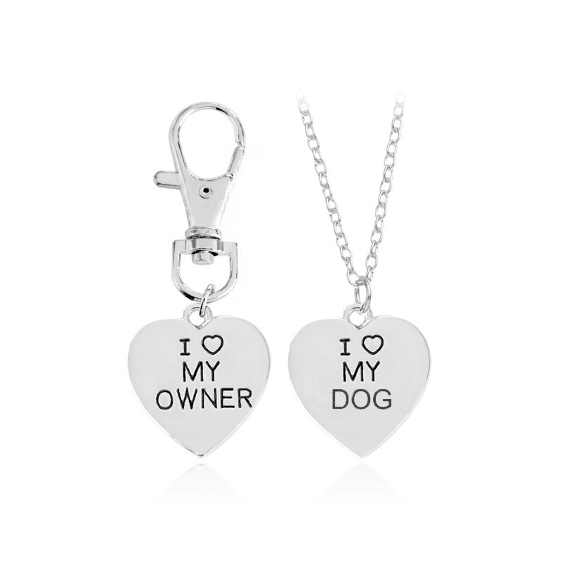 love My Owner & love My Dog Necklace