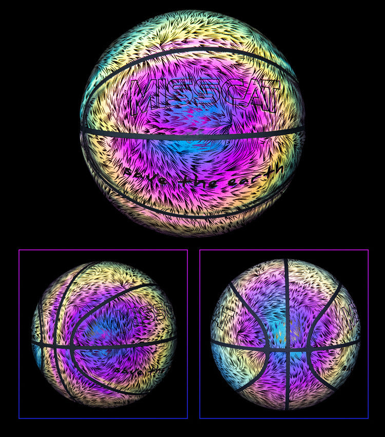 Glowing Fluorescent Basketball