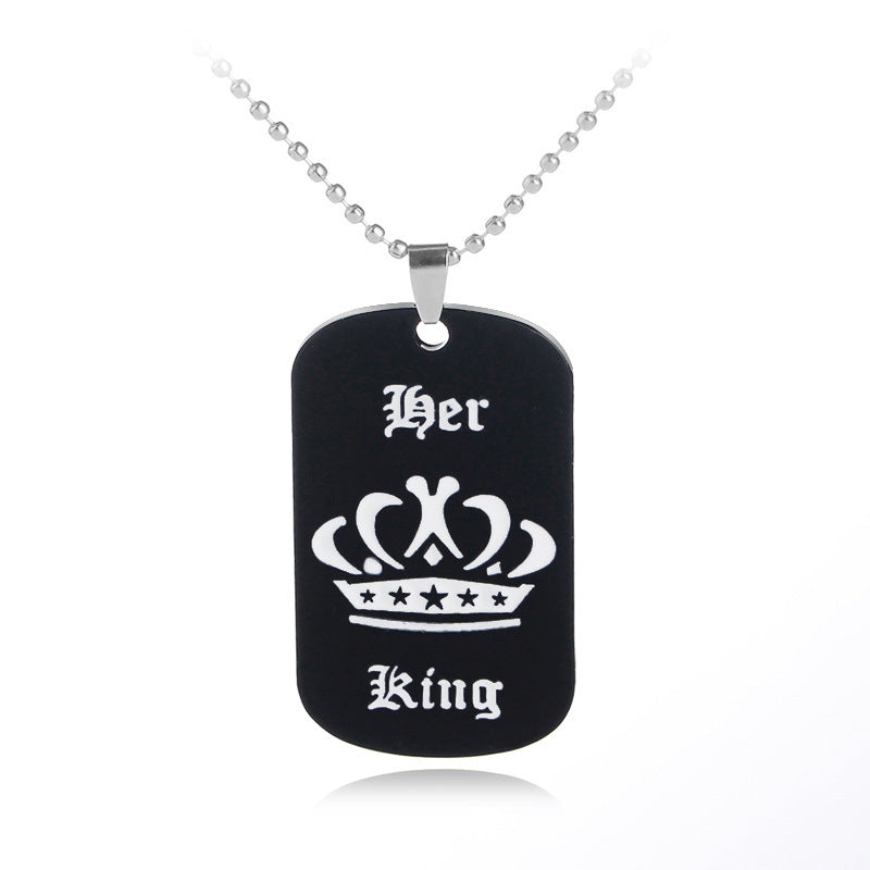 Her King & His Queen Necklace