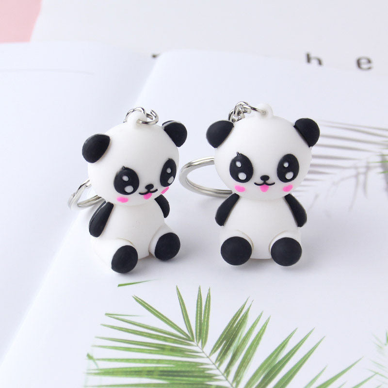 Panda baby keychain