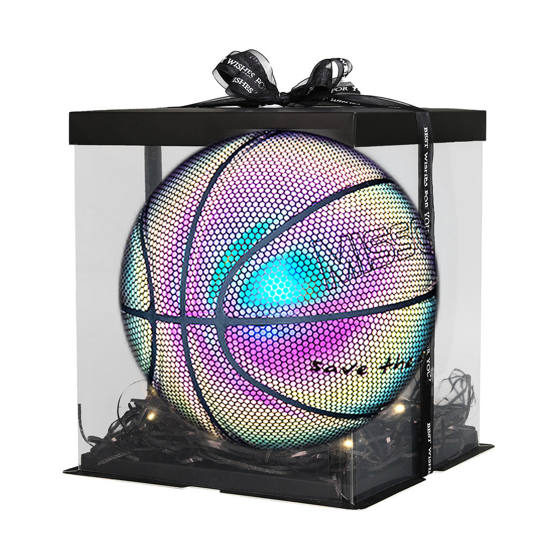 Glowing Fluorescent Basketball